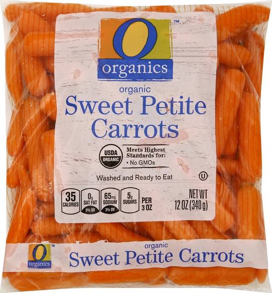 Order O Organics · Sweet Petite Carrots (12 oz) food online from Safeway store, Eureka on bringmethat.com