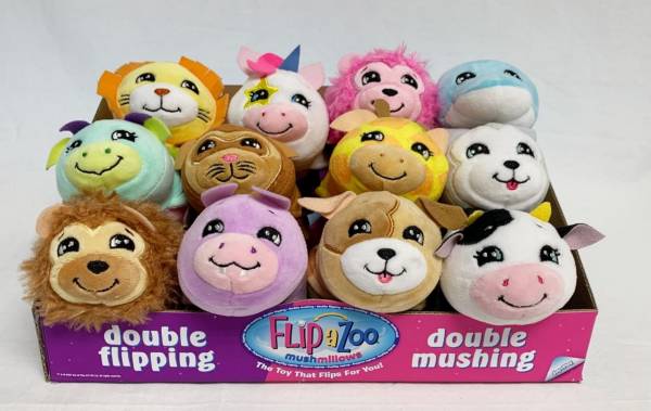 FlipaZoo® Mushmillows 5" Clip-On Plush Assortment