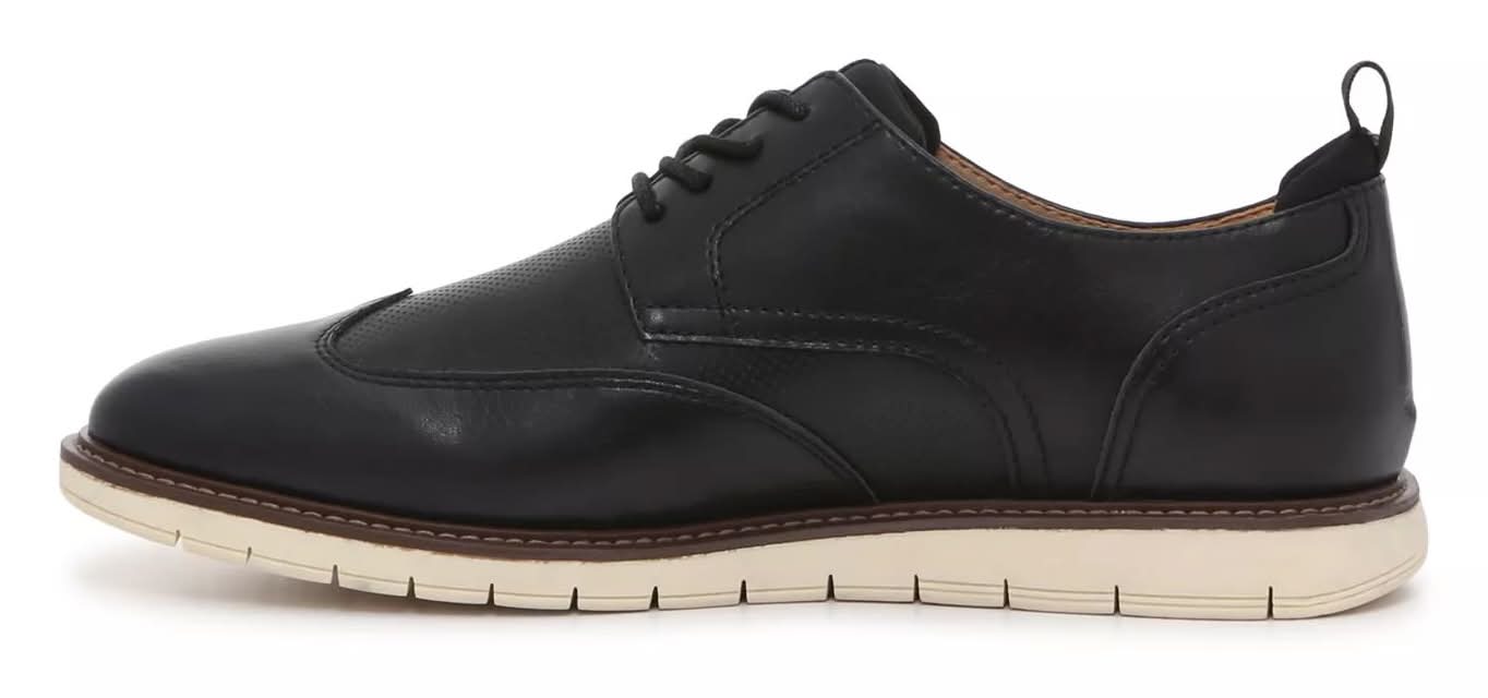 Mix No. 6 Black Wingtip Oxford Shoes Mix No 6 Firro Wingtip Oxford in Black for Men | Lyst main image 4