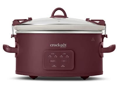 Crock-Pot Cook & Carry Programmable Slow Cooker 6 Qt, Lambrusco