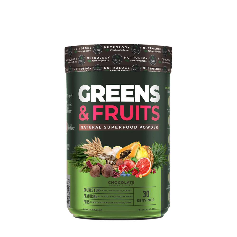 Greens & Fruits Natural Superfood Powder - Chocolate - 14.1 oz. (30 Servings) (1 Unit(s))