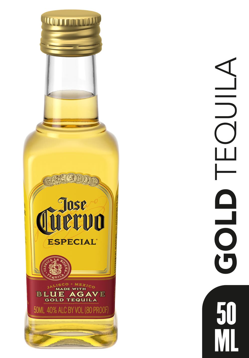 Jose Cuervo Especial Gold Tequila With Blue Agave (50 ml)