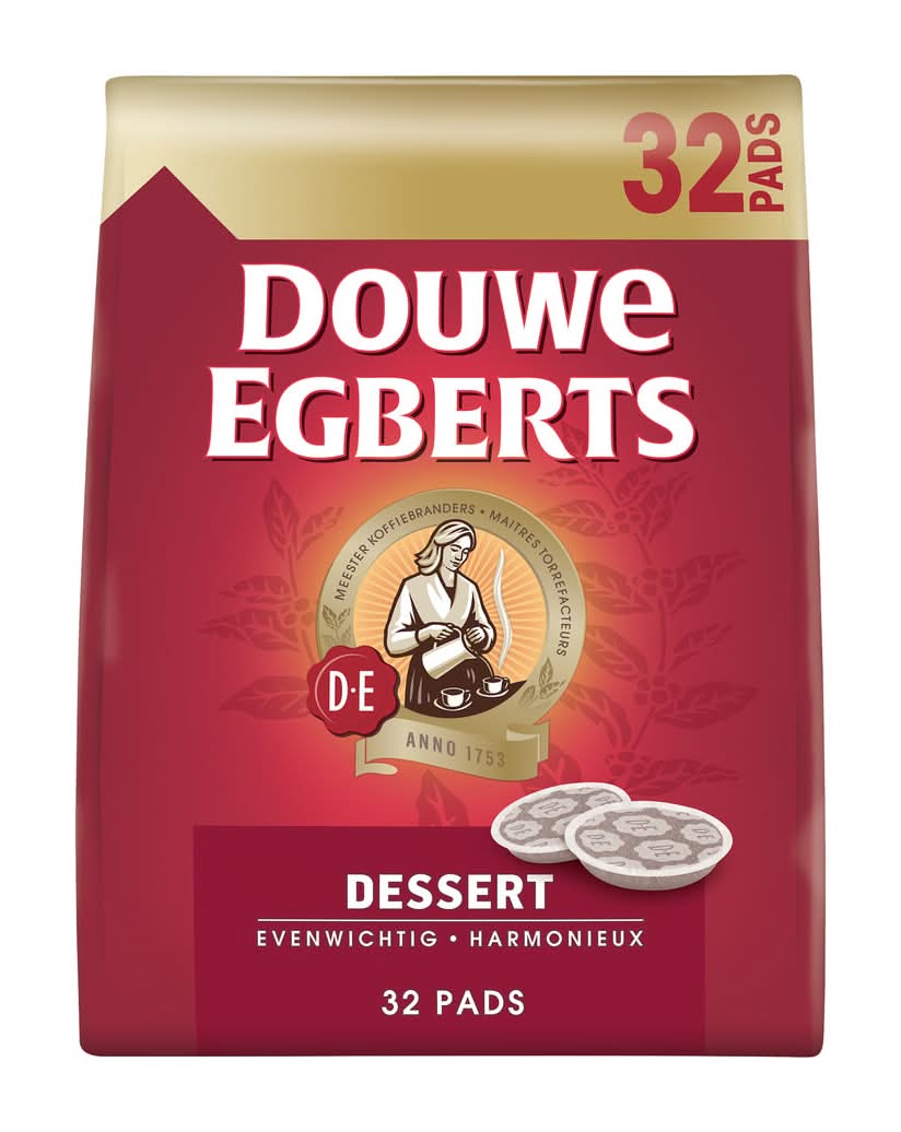 DOUWE EGBERTS Café Pads Dessert 32 Pièces