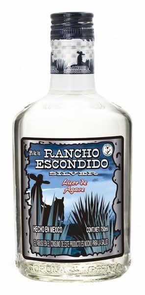 Rancho Escondido · Licor de agave silver (750 ml)