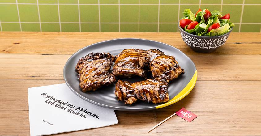 4 BBQ Thighs