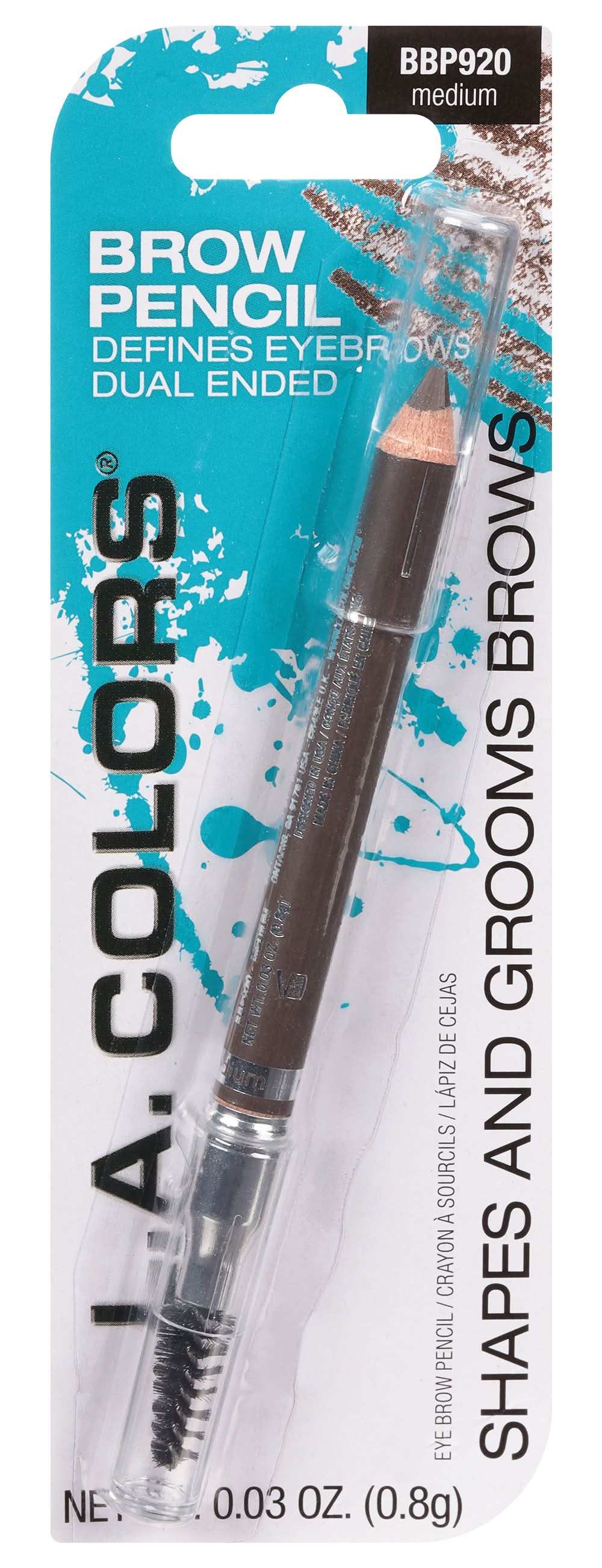 L.A. Colors Lac Brow Pencil With Spool (3.27 lbs)