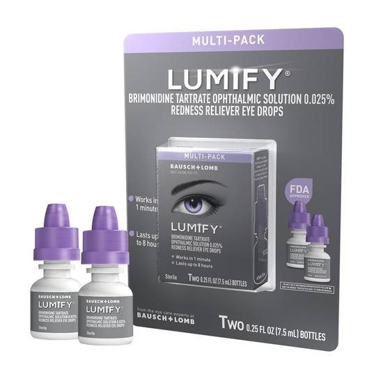 Lumify Bausch & Lomb Redness Reliever