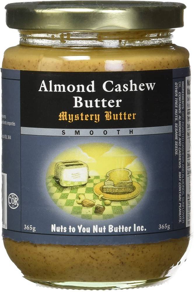 Nuts to You Nut Butter Smooth Almond Cashew Butter Delivery Near Me