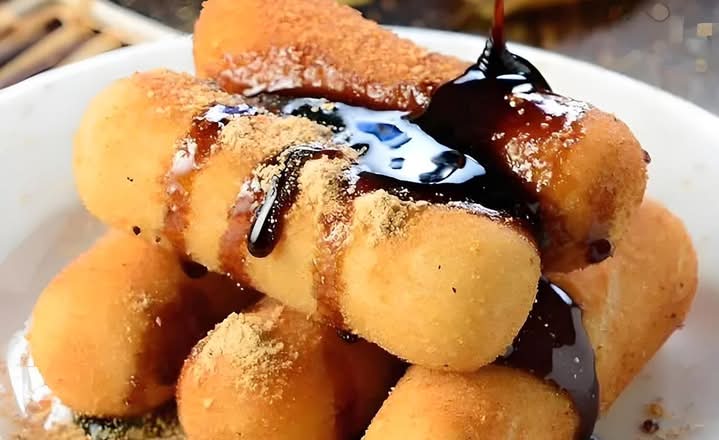 Brown Sugar Rice Cake 红糖糍粑