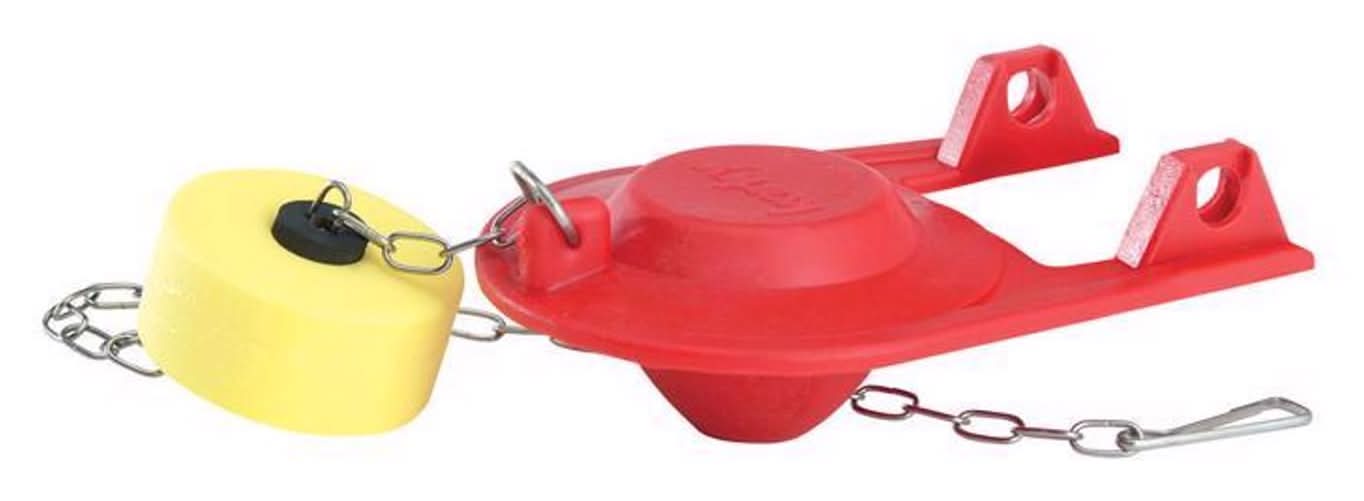 Korky Toilet Flapper Red For Universal