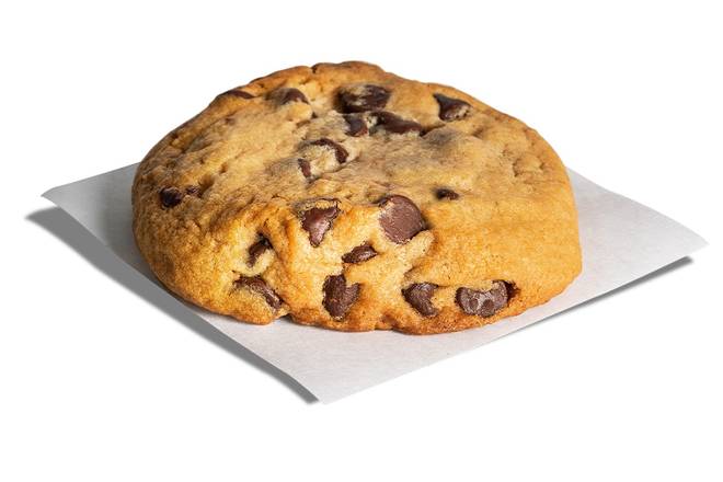 Freshly Baked Chocolate Chip Cookie