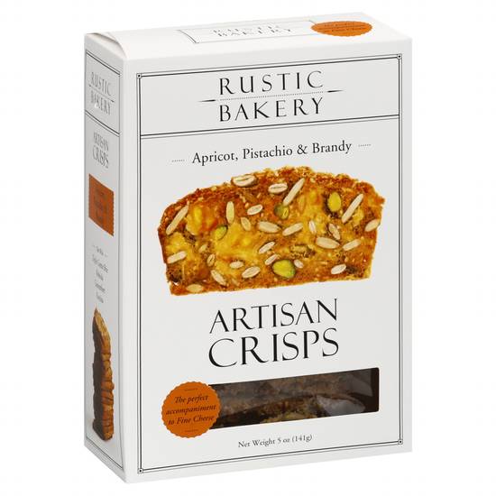 Rustic Bakery Apricot Pistachio & Brandy Artisan Crisps (5 oz)