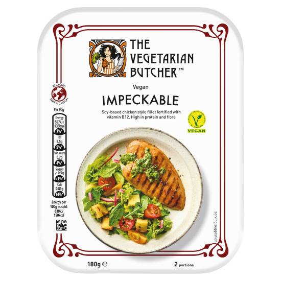 The Vegetarian Butcher Vegan Chicken Breast Impeckable Fillet (180g)