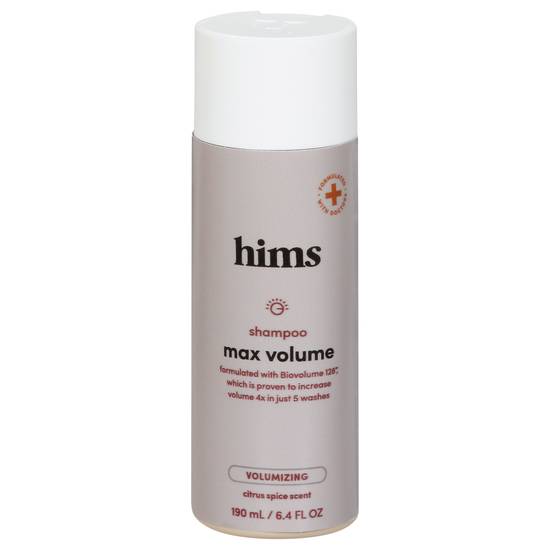 Hims Max Volume Citrus Spice Scent Shampoo