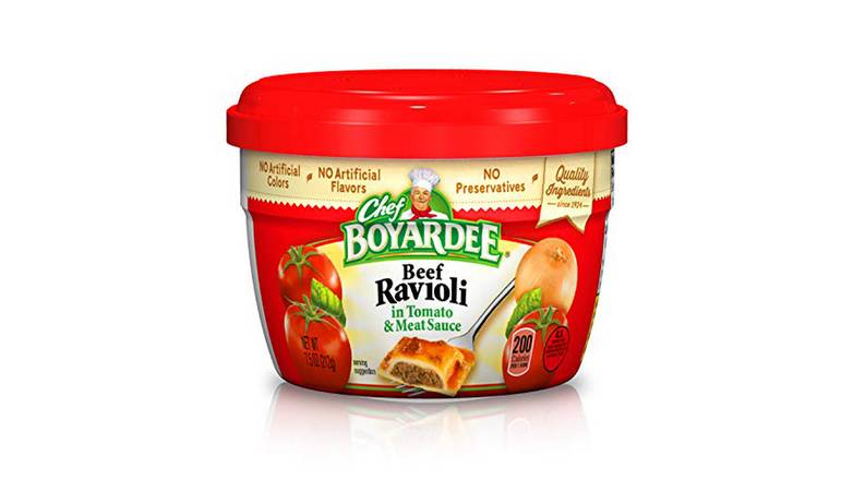 CHEF BOYARDEE Microwaveable Beef Ravioli, 7.5 OZ