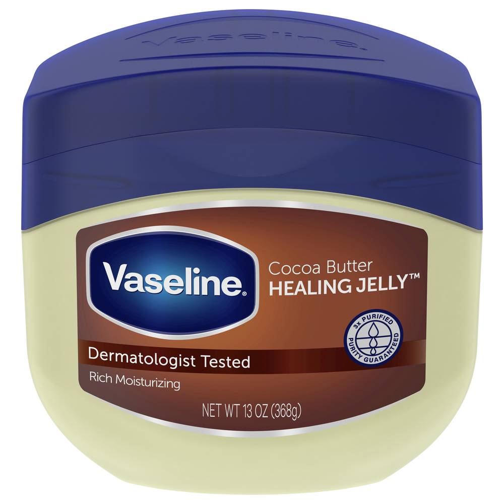 Vaseline Rich Moisturizing Cocoa Butter Healing Jelly (13 oz)