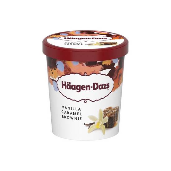 Glace vanille brownie Haagen-dazs 386g