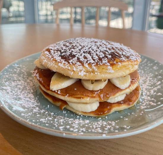 Panquecas com Banana e Mel