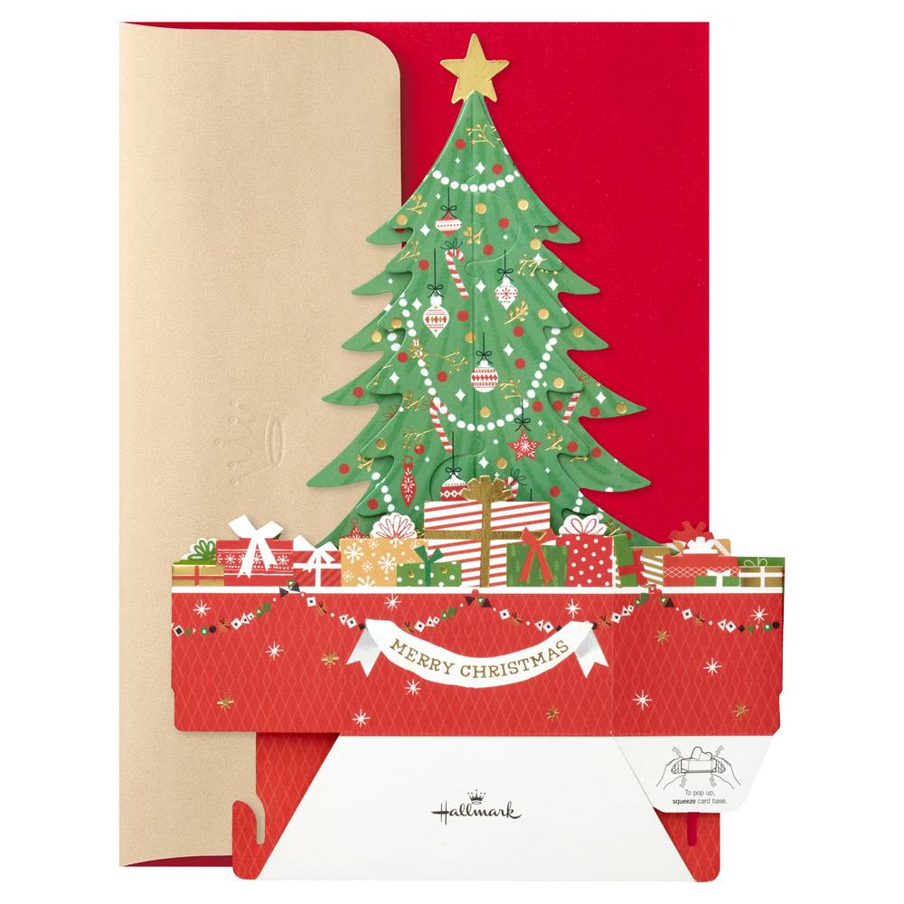 Hallmark Pop-Up Christmas Tree Card