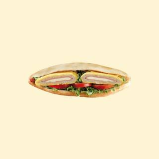 Sandwich cordon bleu