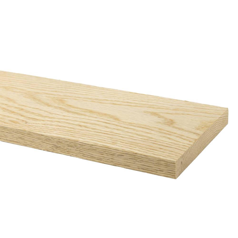 RELIABILT 1-in x 6-in x 8-ft S4S Red Oak Common Hardwood Board | L5194468