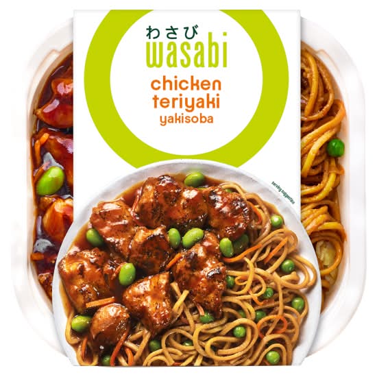 wasabi Home Bento Chicken Teriyaki Yakisoba Noodles (430g)