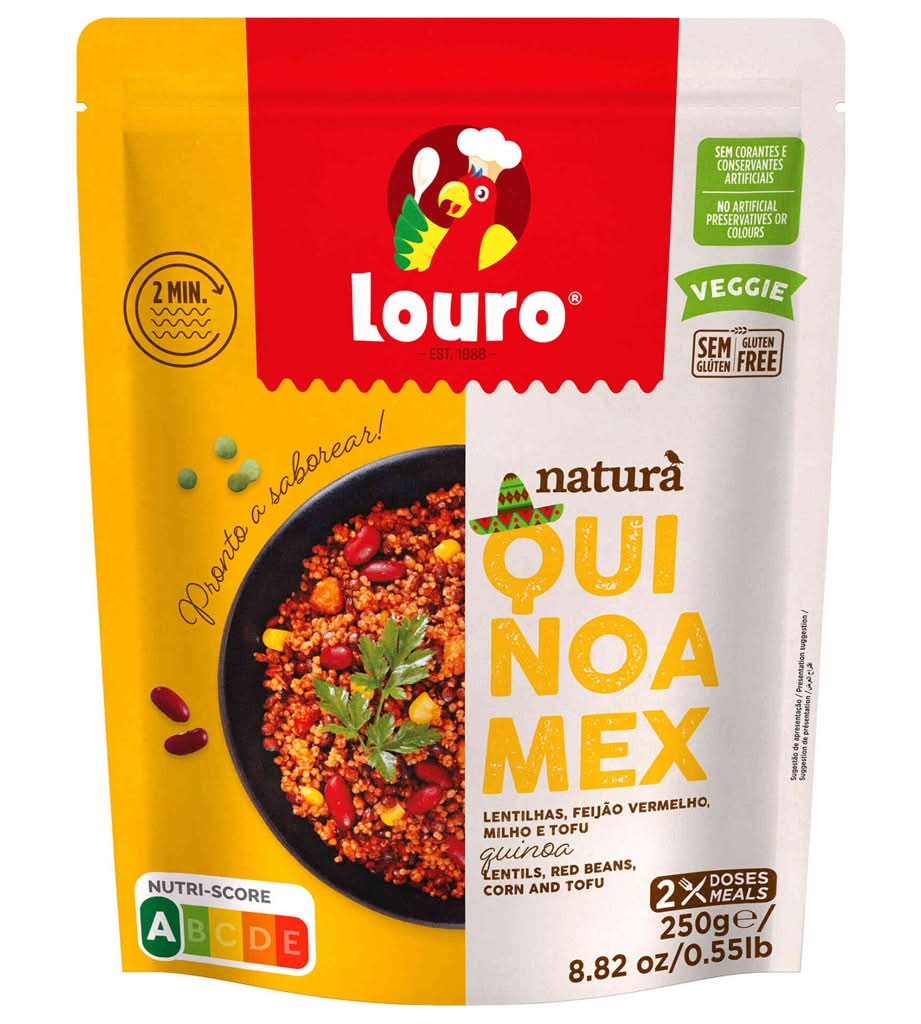 Natura - Quinoa e Lentilhas Estilo Mexicano, 250g