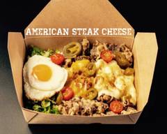 肉��とチーズ AMERICAN STEAK CHEESE