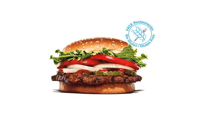Whopper® sin Gluten