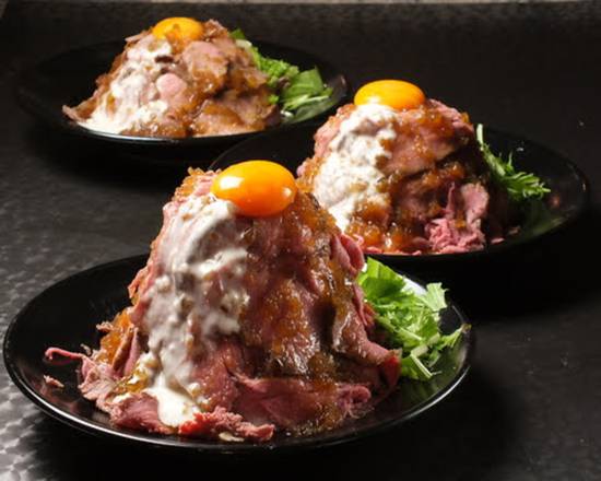 ローストビーフ丼「鬼ビーフ」 �江戸川瑞江店 Roast beef「ONI Beef」