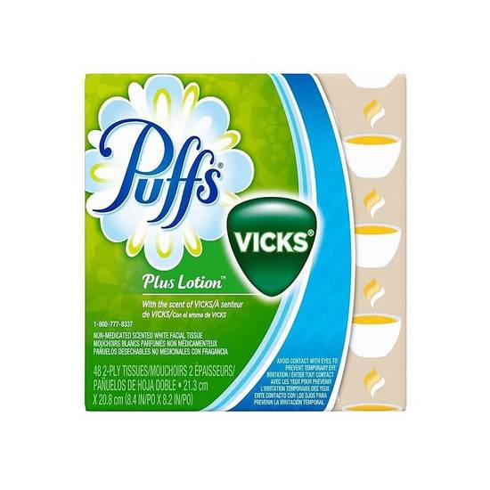 Puffs Plus Lotion Facial Tissues (48 units)