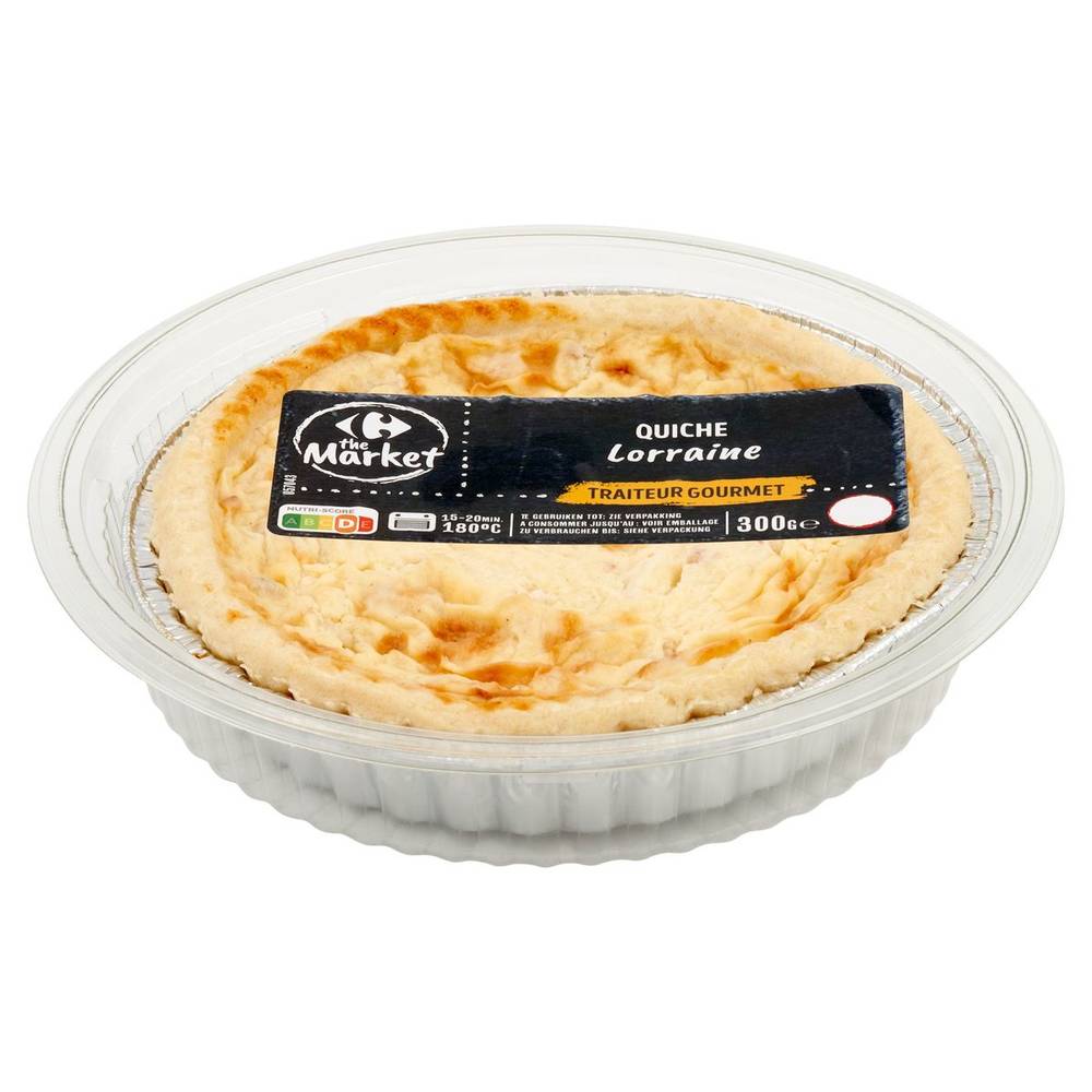 Carrefour The Market Traiteur Gourmet Quiche Lorraine 300 g