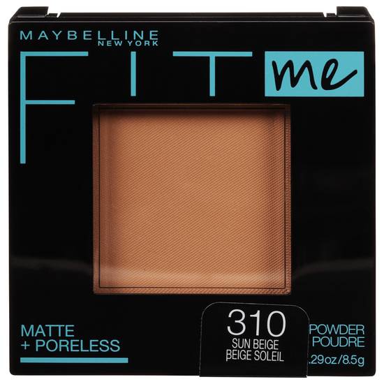 Maybelline Fit Me! Sun Beige 310 Matte + Poreless Pressed Powder