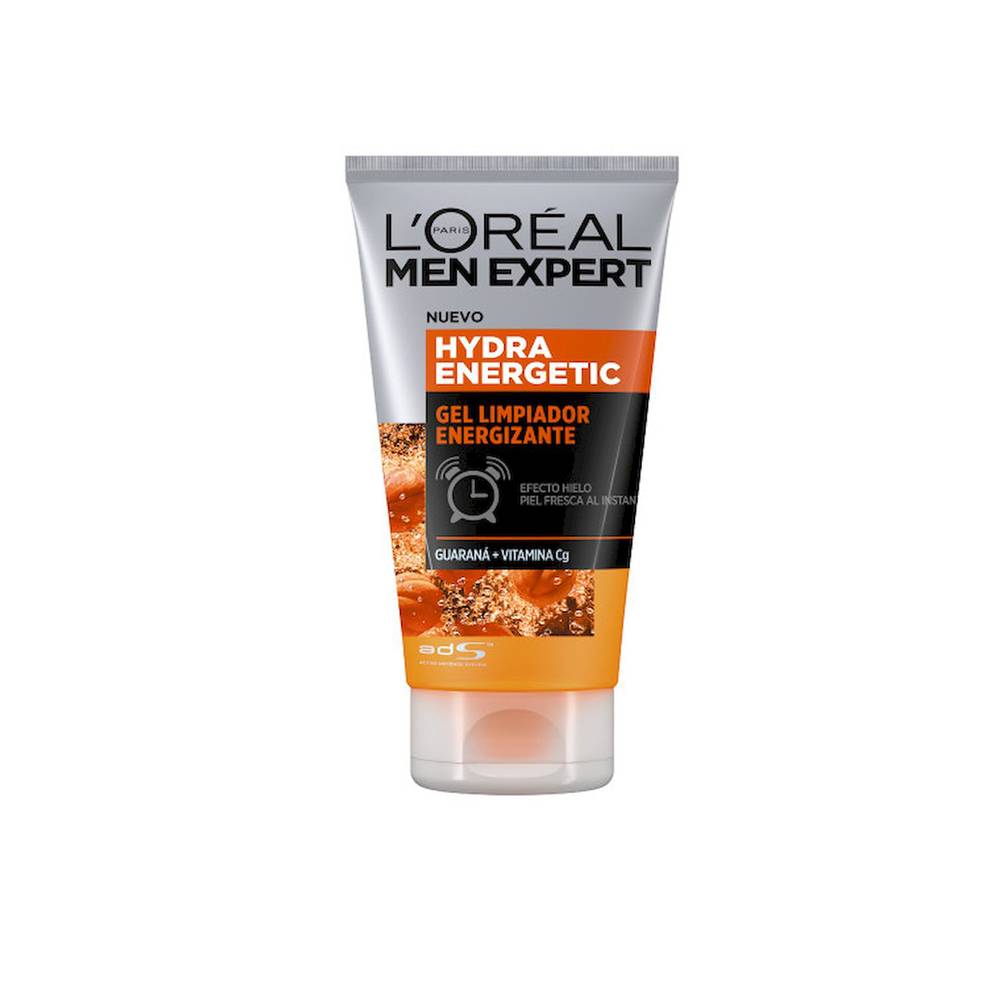 Gel limpiador energizante L'OREAL Men 150 ml