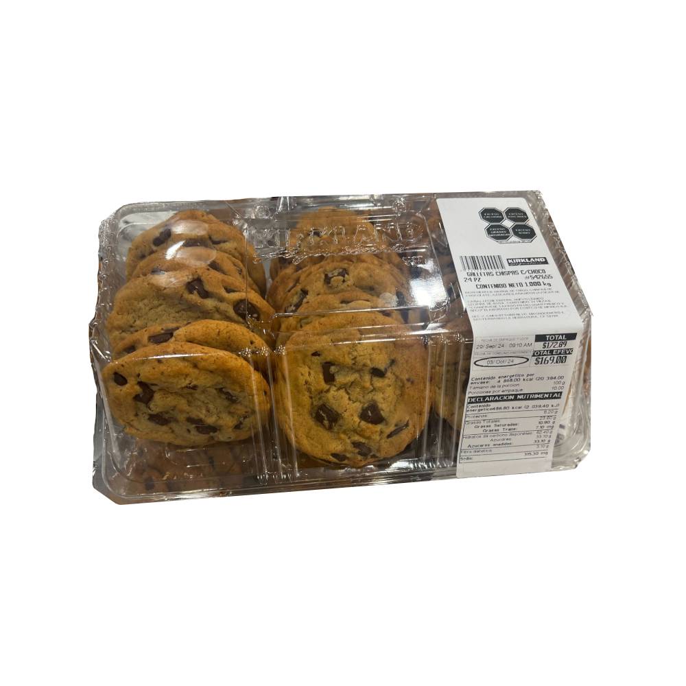 Kirkland Signature · Galletas de chispas con chocolate (1 kg)