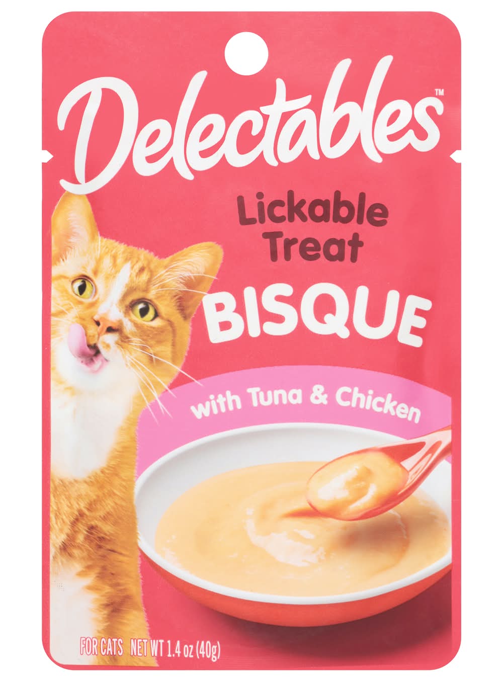 Delectables Bisque Tuna & Chicken Lickable Treats For Cats (1.4 oz)