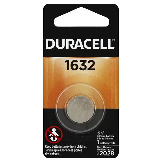 Duracell Lithium Battery 1632