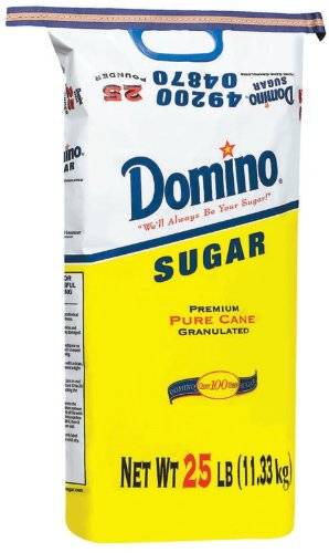 Domino - Granulated Sugar - 25 lbs (1 Unit per Case)