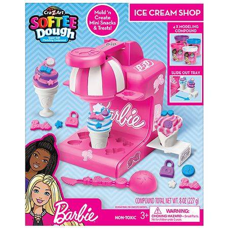 Cra-Z-Art Barbie Ice Cream Shop Playset (8 oz)