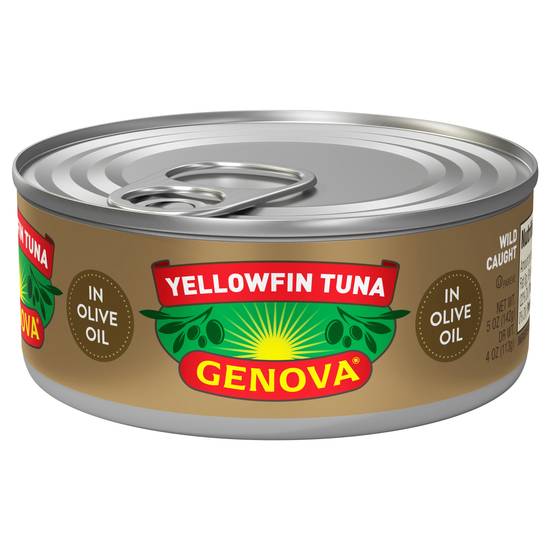 Genova Solid Light Yellowfin Tuna in Olive Oil