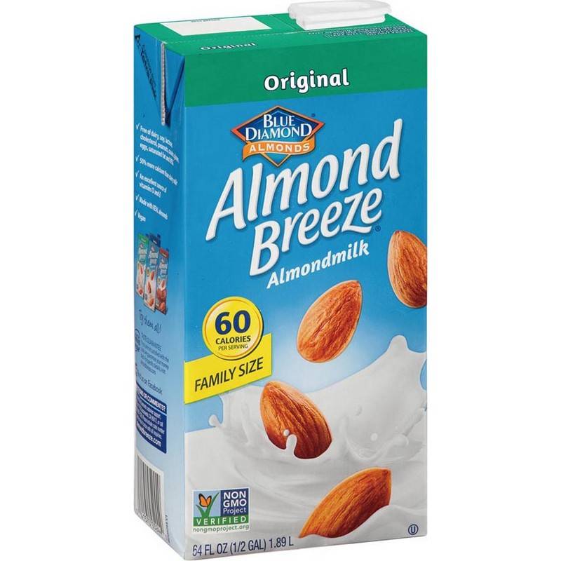 Almond Breeze原味杏仁飲(每瓶1.89L) <1.89L公升 x 1 x 1Bottle瓶> @15#0041570052440