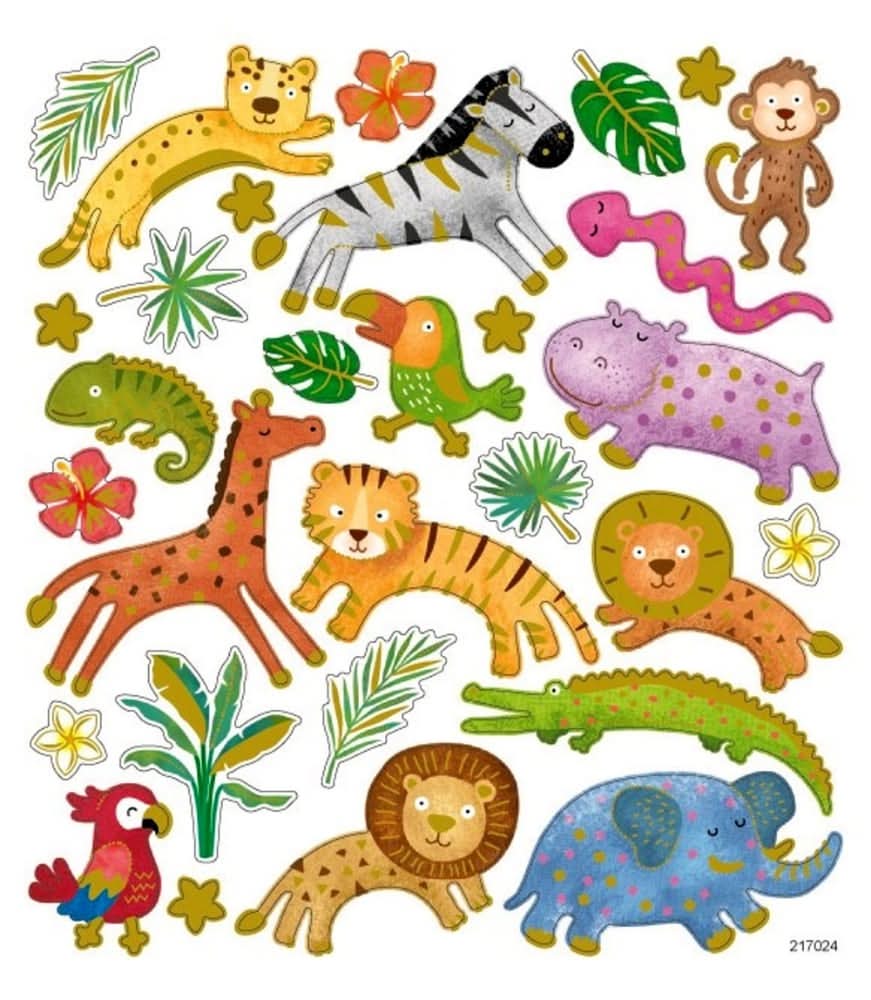 StickerKing Fun Animals Stickers