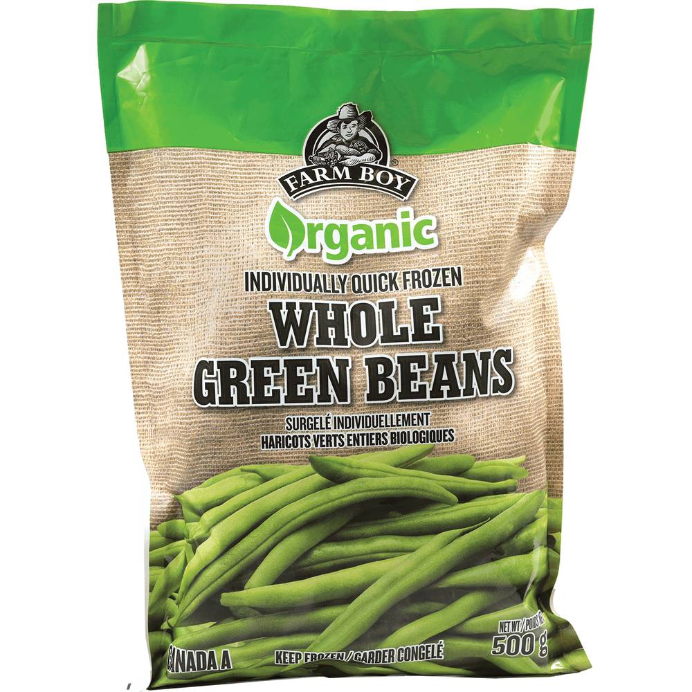 Farm Boy™ Organic Green Beans Frozen Vegetables (500 g)