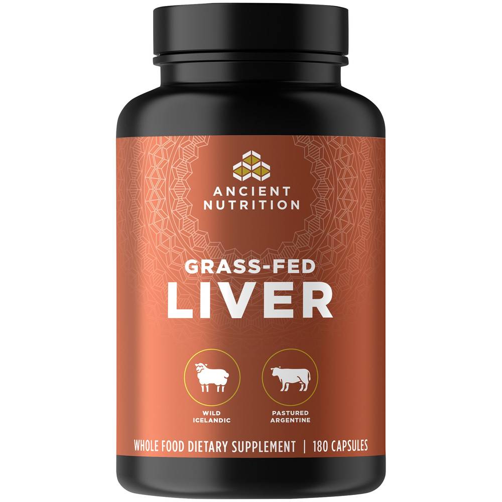 Grass-Fed Liver - Supports Liver Health (180 Capsules)