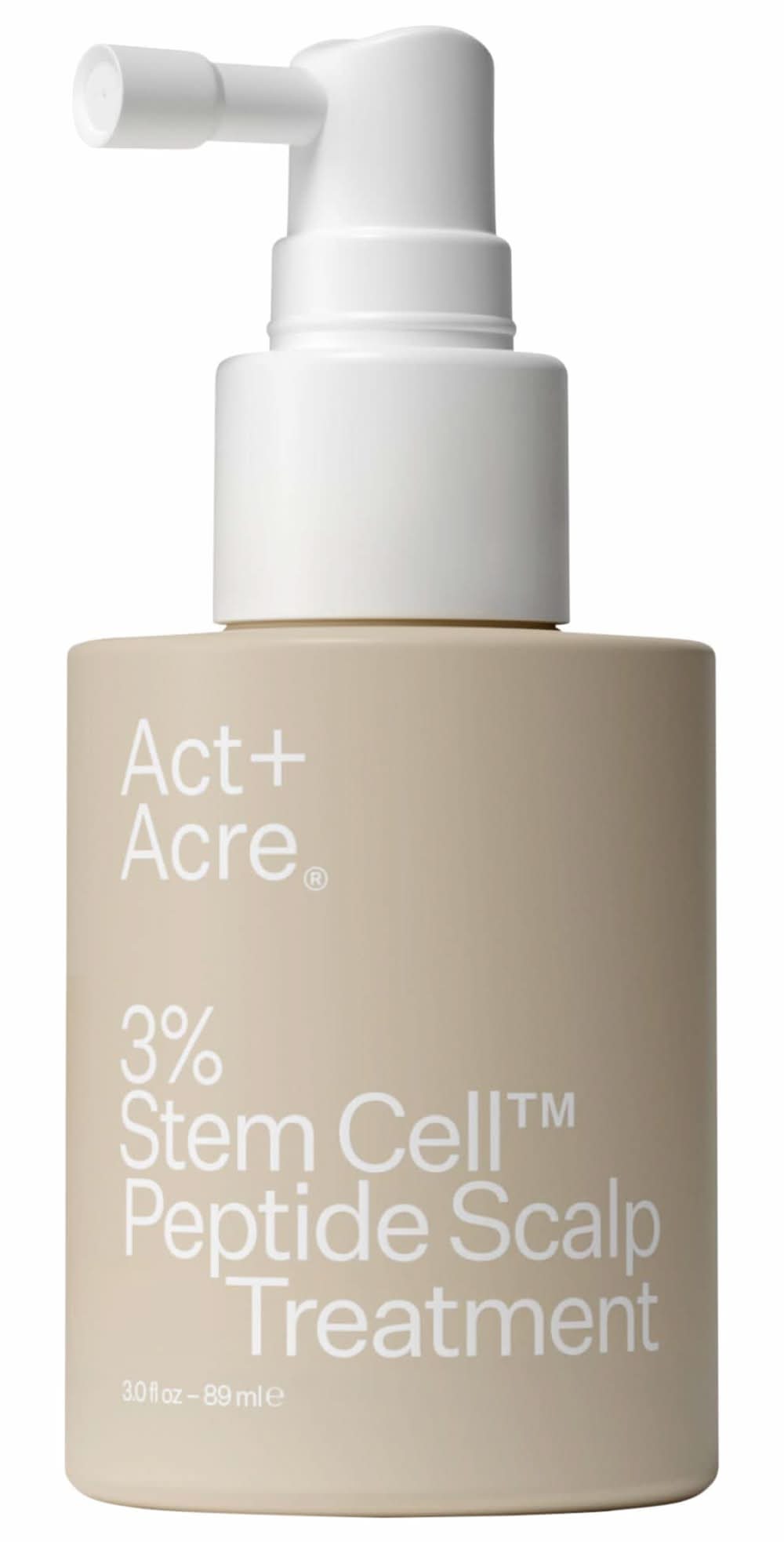 Act+Acre 3% Stem Cell Peptide Hair + Scalp Treatment For Severe Hair Thinning 3.0 oz / 89 ml