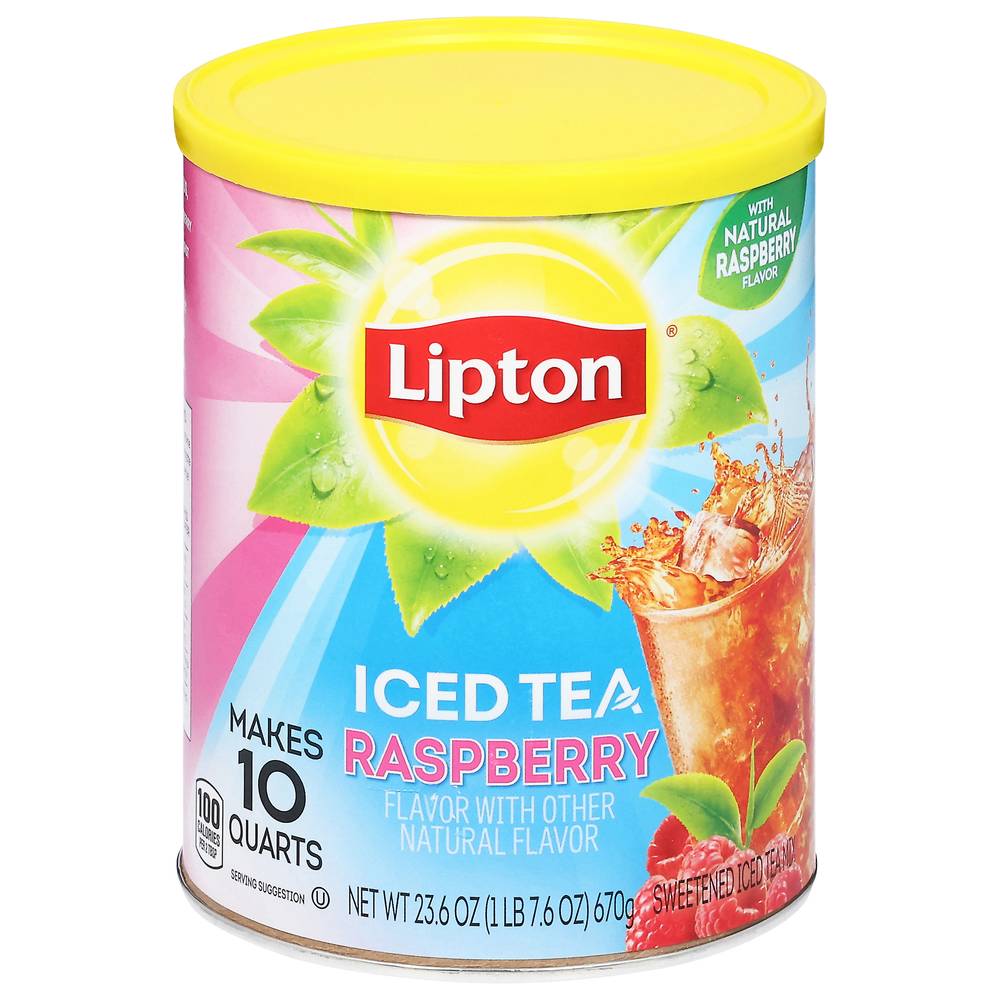 Lipton Raspberry Iced Tea Mix (1.68 lbs)