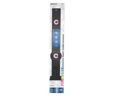 Firework LED Bluetooth Party Tower Speaker