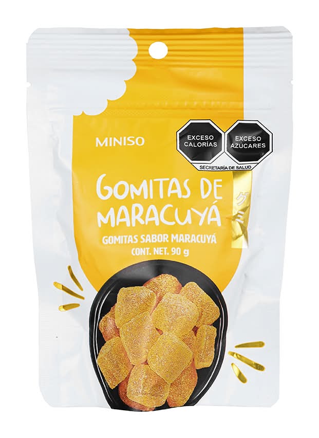Miniso · Gomitas de maracuyá (90 g)
