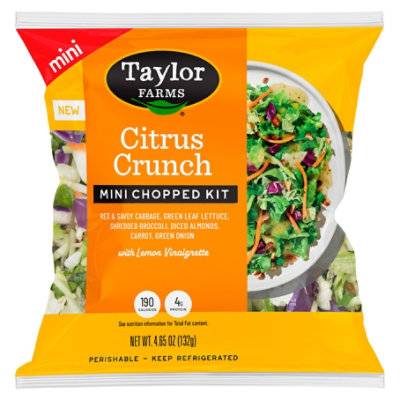 Taylor Farms Citrus Crunch Mini Chopped Salad Kit - 4.65 Oz