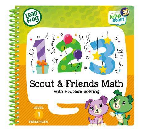 Leapfrog Leapstart 3d Scout & Friends Math Book (1 unit)